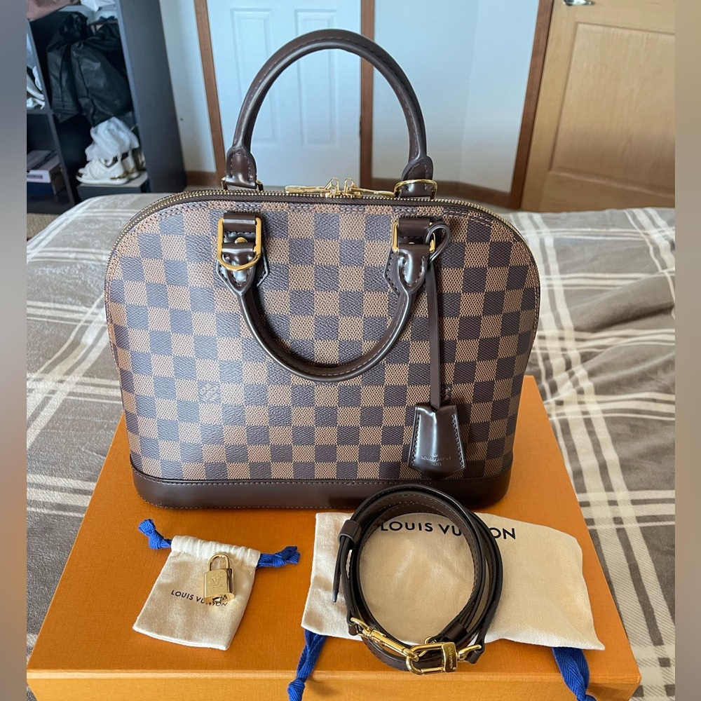 Louis Vuitton Damier Ebene Alma PM